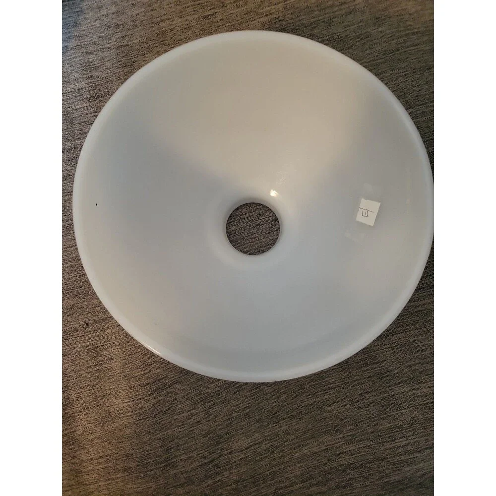 Vintage Allegheny 1 Milk Glass Shade 10